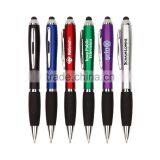 Rubber Grip Fat Pen With Touch Stylus Factory Price Promotional Fashionable thumbnail-1
