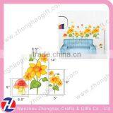 Sun Flower Wallpaper Sticker for Home Decoration thumbnail-2