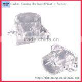 Wholesale Produce Beautiful Crystal Perfume Bottle With Flower Cap thumbnail-1