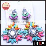 2014 Statement Design Fashion Colorful Resin Shourouk Earring thumbnail-1