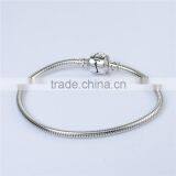 Wholesale 925 Sterling Silver European Charm DIY Bracelet BR008 thumbnail-5