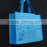 Navy Blue Shopping Bag With Image Printing thumbnail-2