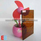 3-8mm Amber Ripple Patterned Glass thumbnail-1