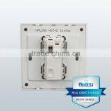 Wenzhou 1 Gang 1 Way White Wall Switch thumbnail-3