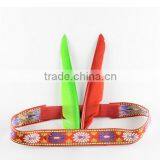Weman's Indian Feather Headband With 2 Feathers thumbnail-1