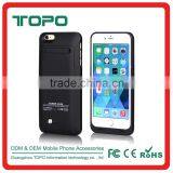 4200mAH Mobile Phone External Battery Backup Charger Case Pack Power Bank for IPhone 6 6s Plus thumbnail-2