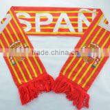 2015 Printed Fan Scarf Polyester Football Scarf thumbnail-1