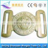 High Quality Die Casting Factory Rhinestone Metal Solid Brass Belt Buckles for Pallet Bundling thumbnail-1