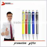 Free Samples Customized Logo Promotional Plastic Ball Pen thumbnail-1