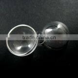 25mm Half Round Dome Glass Beads Bottles 12mm Height Transparent DIY Glass Pendant Charm Earrings Findings Supplies 3070053 thumbnail-2