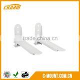 Adjustable Galvanized Angle Bracket, Microwave Oven Wall Mount Bracket