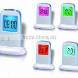 Digital transparent lcd clock