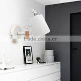 Hot Sale Popular Classic White Metal Modern Wall Lamp thumbnail-3