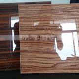 UV Coated High Gloss Pvc Membrane Laminated 18mm Composite Board for Kitchen Cabinet . thumbnail-2