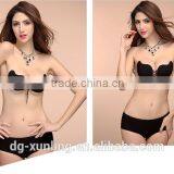 Sexy Woman Push Up Self-Adhesive Silicone Bust Front Closure Strapless Invisible Bra Wholesale thumbnail-4