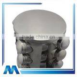 Revolving Glass Spice Set