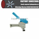 Lay flat hose Punch for drip tubing accessory tooling