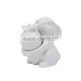 Personalized Color Glazed Decorative Cerramic Rabbit Carrot Salt and Pepper Shakers thumbnail-1