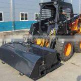 Skid Steer Loader With Snow Sweeper thumbnail-1