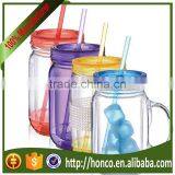 Newest and Fashion Plastic Cup With Straw thumbnail-3