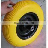 PU1004 Wholesale Steel Rim pu Foam Wheel thumbnail-5
