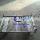 36 Flower Cart Base, Expande Steel Flower Carts Trolley Base, Pulling Plate Mesh Base For Flower Trolley thumbnail-1