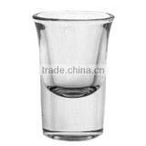 Horn Shaped Heavy Bottom 1oz Shot Glass Cup Liqueur Glass Cup Wine Glass Cup thumbnail-1
