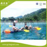 2 Seat Plastic Crystal Clear Bottom Transparent Canoe /kayak thumbnail-5