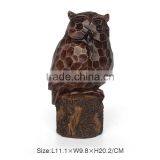 2015 Synthetic Wood Resin Statue With Owl Shape thumbnail-5