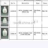 Pure Purple and Red Bud Ceramic Flower Vase ,mini Stoneware Vase thumbnail-4