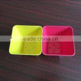 Anhui Wholesale Bamboo Fiber Square Flower Pot thumbnail-2