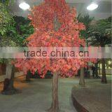 2016 hot sale artificial maple tree plastic maple flower tree