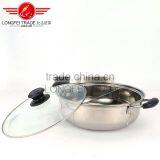Stainless Steel Asia Hot Pot/two Flavor Soup Pot/chafing Dish Soup Pot With a Clapboard thumbnail-2