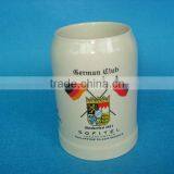 2015 Wholesale Logo Printed Ceramic Beer Mug thumbnail-6