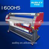 Audley 1600H5 Professionally Produce Auto Pneumatic One Side Cold Thermal Hot Roll Laminating Machine thumbnail-2