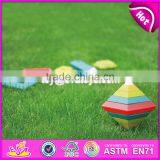 Best Design Classic Geometry Blocks Wooden Baby Learning Shapes W13E065 thumbnail-6