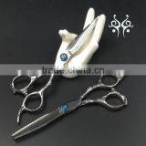 QJ-HS104 Customized Japanese Steel Slim Blade Hair Scissors Set For Professional Hair Cutting Scissors thumbnail-2