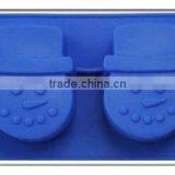Factory 2013 New Design Snowman Shape Silicone Cake Mold thumbnail-1