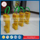 Yellow Color 50mm Thick PE Custom Crane Stabilizer Outrigger Pad thumbnail-5