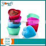 FDA Silicone Single Mini Muffin Cup Cake Mould Pan thumbnail-1