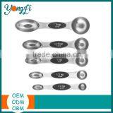 Hight Quality 403 Stainless Steel Magnetic Measuring Scoop Set