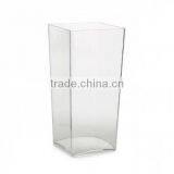 Clear Square Tank Vase for Flowers