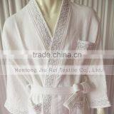 Two Colors Hotels Thick Absorbent Soft Cotton Robe Bathrobes Waffle Bathrobes Chevron thumbnail-4