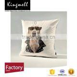 Creative Dog Digital Printed Linen Throw Cover Sofa Pillow Case Cover thumbnail-1
