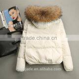 Latest Fashion Winter Short Down Jackets Woman Down Jacket Parka Winter 2016 thumbnail-5