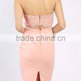 Custom Style Side Cut Out Mini Tube Dress Tall Tube Women Sexy Dress thumbnail-4