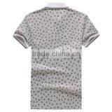 Custom Design All Over Printing Short Sleeve Cotton Mens Polo Shirt Wholesale Softtextile thumbnail-2
