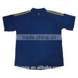 Polo T-shirt With Two Stripes on Shoulders thumbnail-3