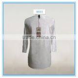 Fashion Garment And Round Neck Design Of Blouse thumbnail-2