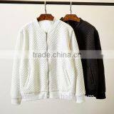 100%cotton Runway Casual Baseball Cloth Jacket thumbnail-4